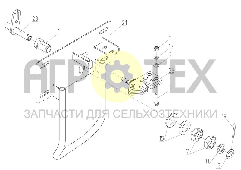 Чертеж Замок (145.00.56.400-01)